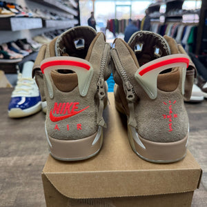 Jordan 6 Retro Travis Scott British Khaki Size 13 (Pre-Owned) - Image 4