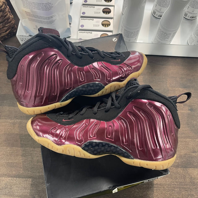 (GS) Maroon Nike Foamposite (USED,No Lid)