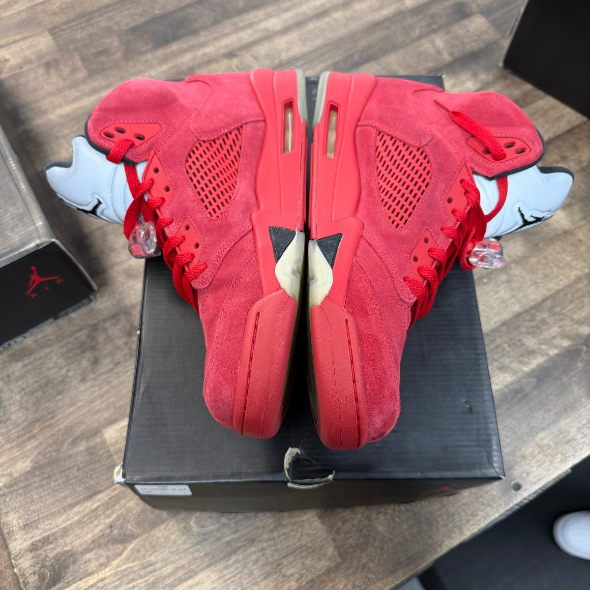Jordan 5 Retro Red Suede - Image 5