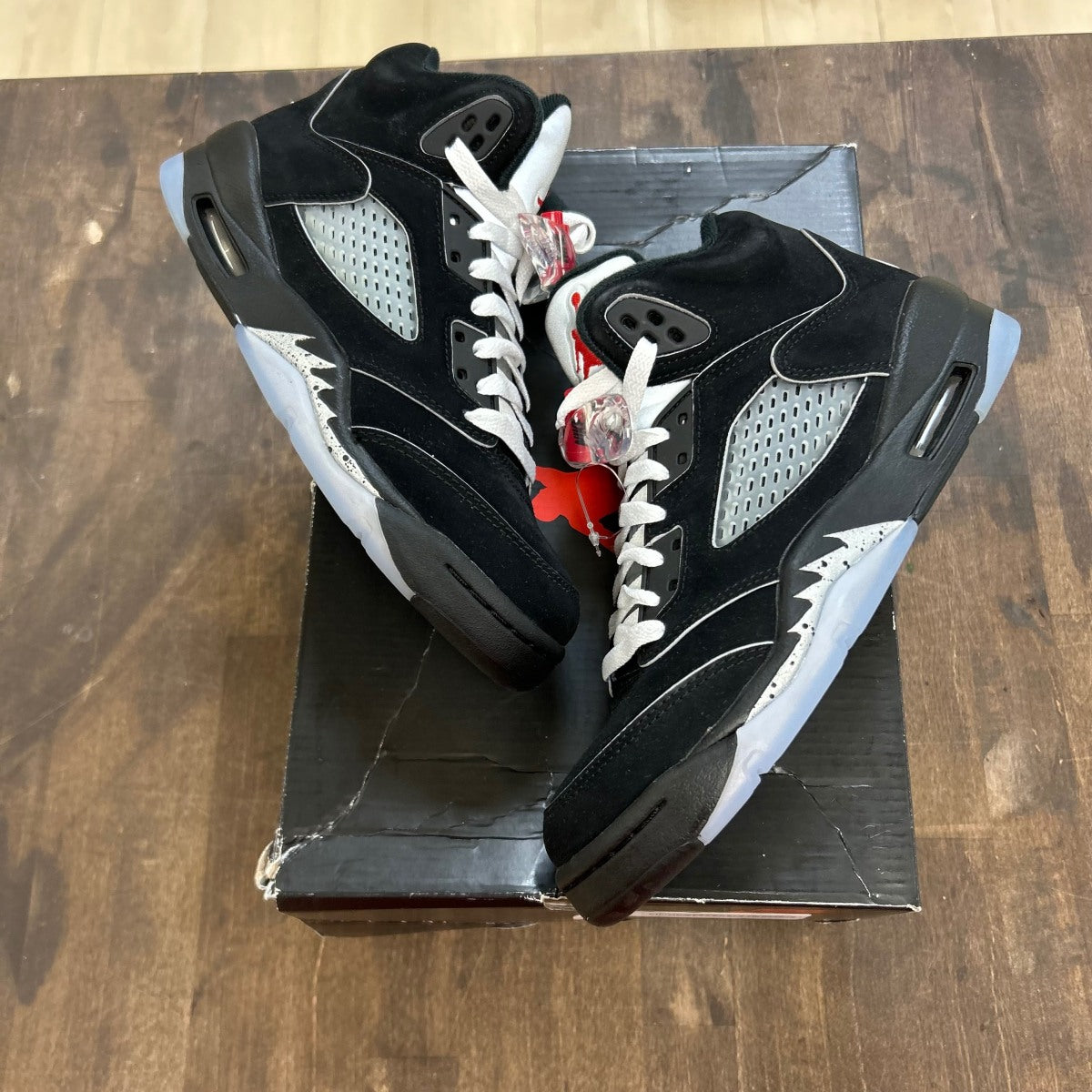 Jordan 5 Retro OG Black Metallic Reimagined (GS) - Image 1