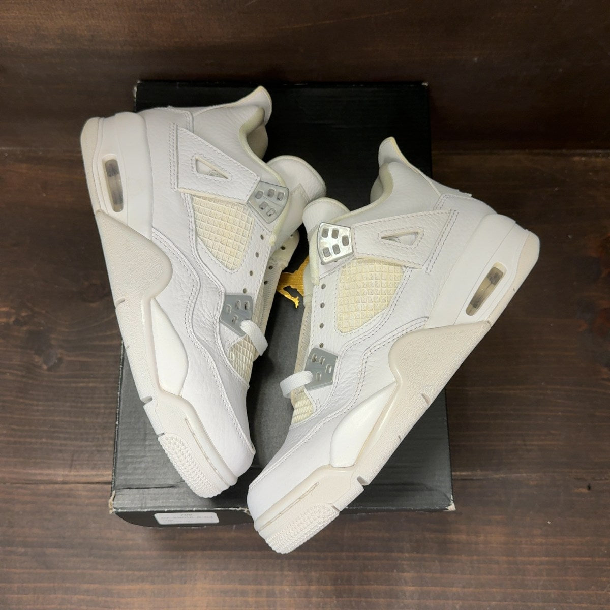 Jordan 4 Retro Pure Money (2017) (GS) - Image 2