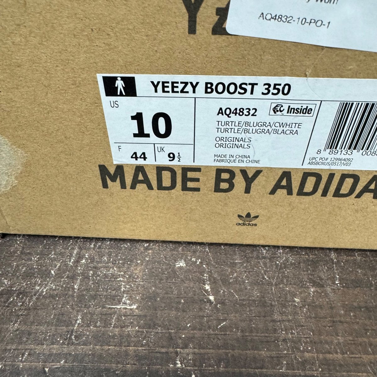 adidas Yeezy Boost 350 Turtledove (2022) Size 10 (Pre-Owned) - aux