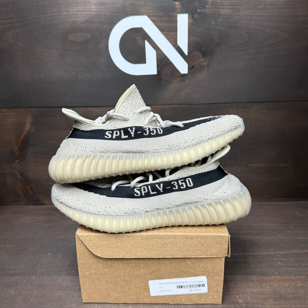 adidas Yeezy Boost 350 V2 Slate Size 11.5 (Pre-Owned) - Image 1