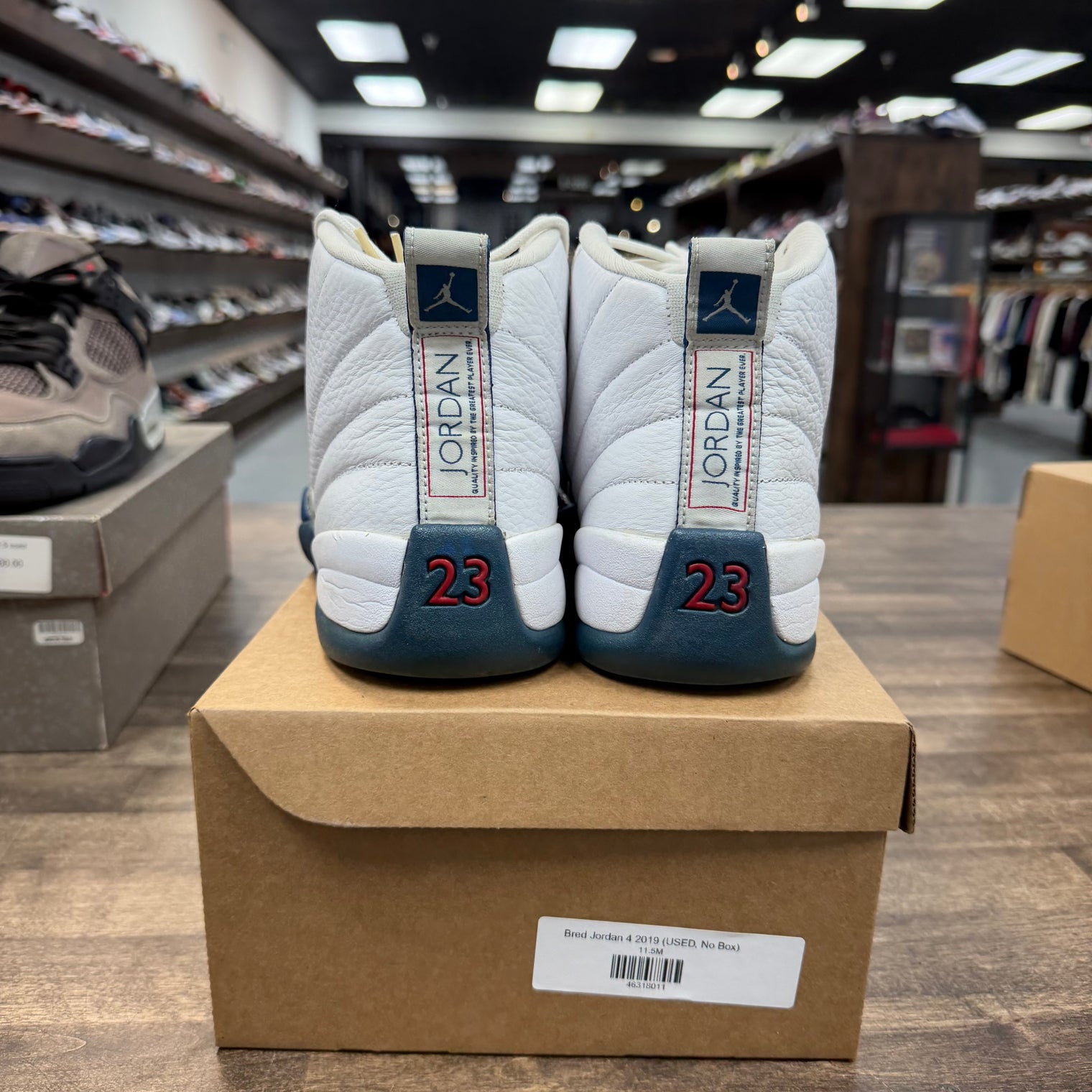 French Blue Jordan 12 Retro (USED, No Box)