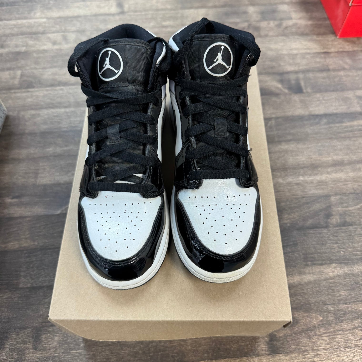 Carbon Fiber Jordan 1 Mid (GS) (USED, No Box)