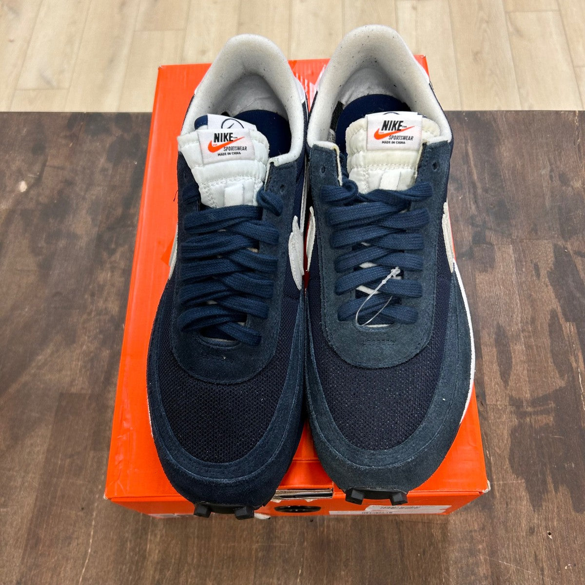Nike LD Waffle SF sacai Fragment Blue Void - Image 2