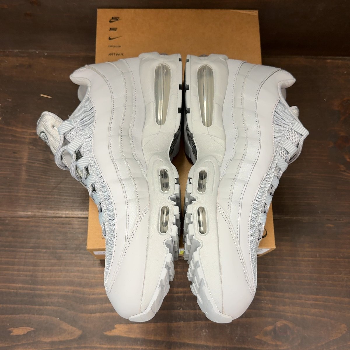Nike Air Max 95 OG Big Bubble Wolf Grey Size 11.5 - aux