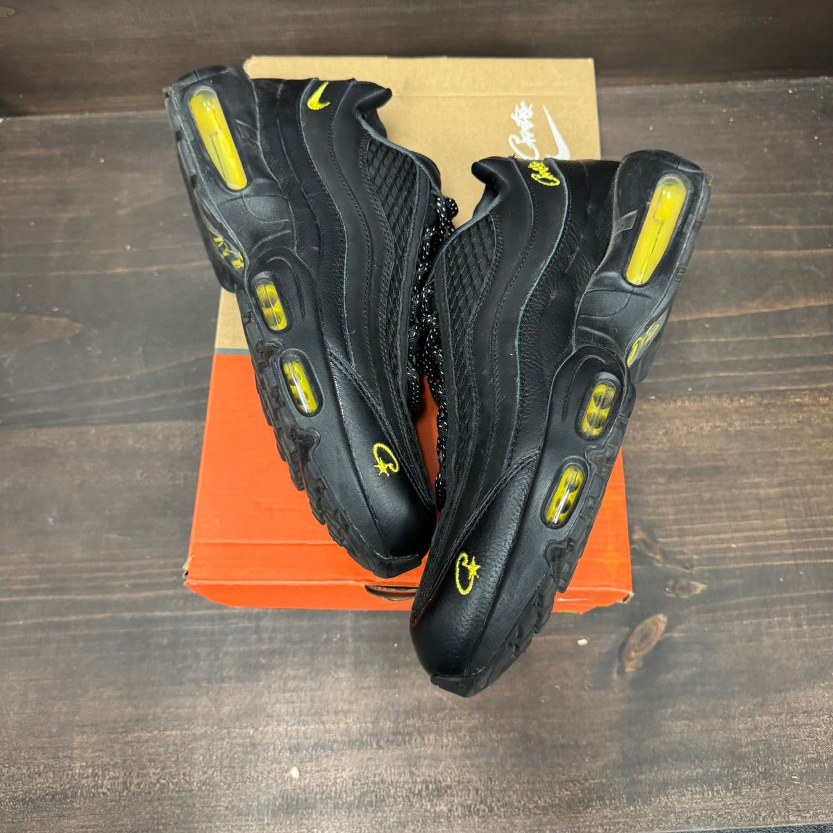 Nike Air Max 95 Corteiz Honey Black - Image 2