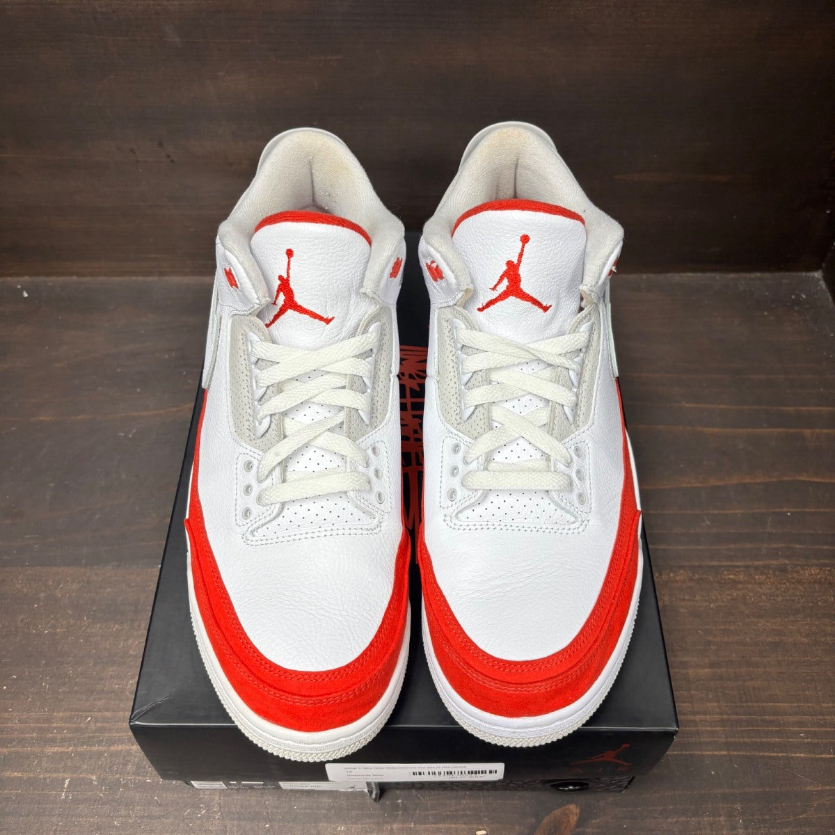 Jordan 3 Retro Tinker White University Red - Image 3