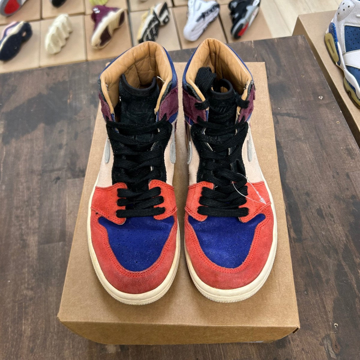 Jordan 1 Retro High Aleali May Court Lux (Women's) Size 6W (Pre-Owned) - Image 2