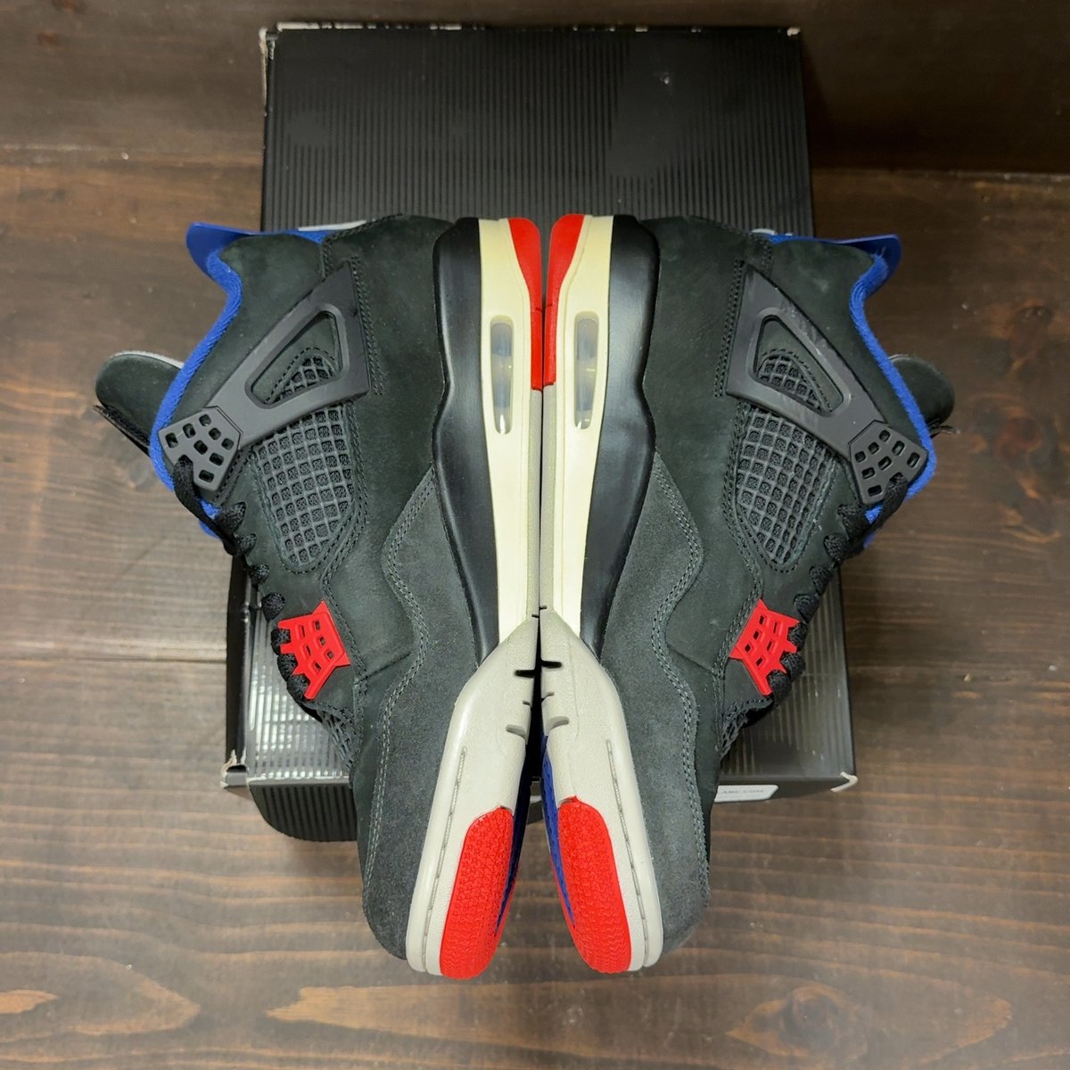 Jordan 4 Retro Rare Air (White Lettering) Size 8.5 (Pre-Owned) - aux