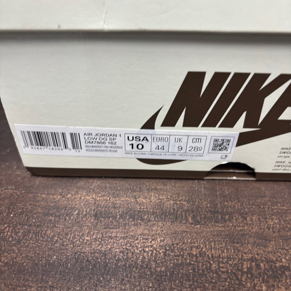 Jordan 1 Retro Low OG SP Travis Scott Reverse Mocha - Image 8