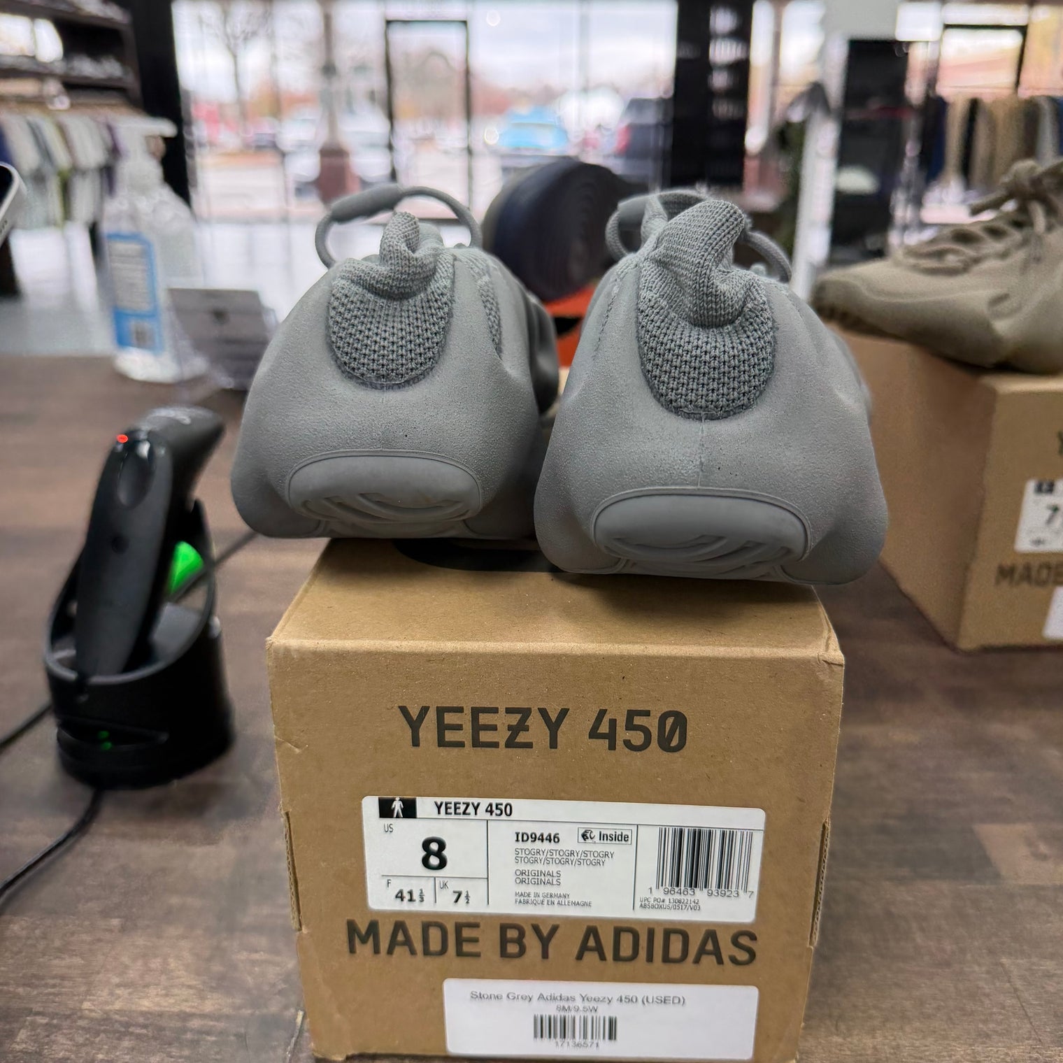 Stone Grey Adidas Yeezy 450 (USED)