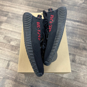 adidas Yeezy Boost 350 V2 Black Red Size 10 (Pre-Owned) - Image 1