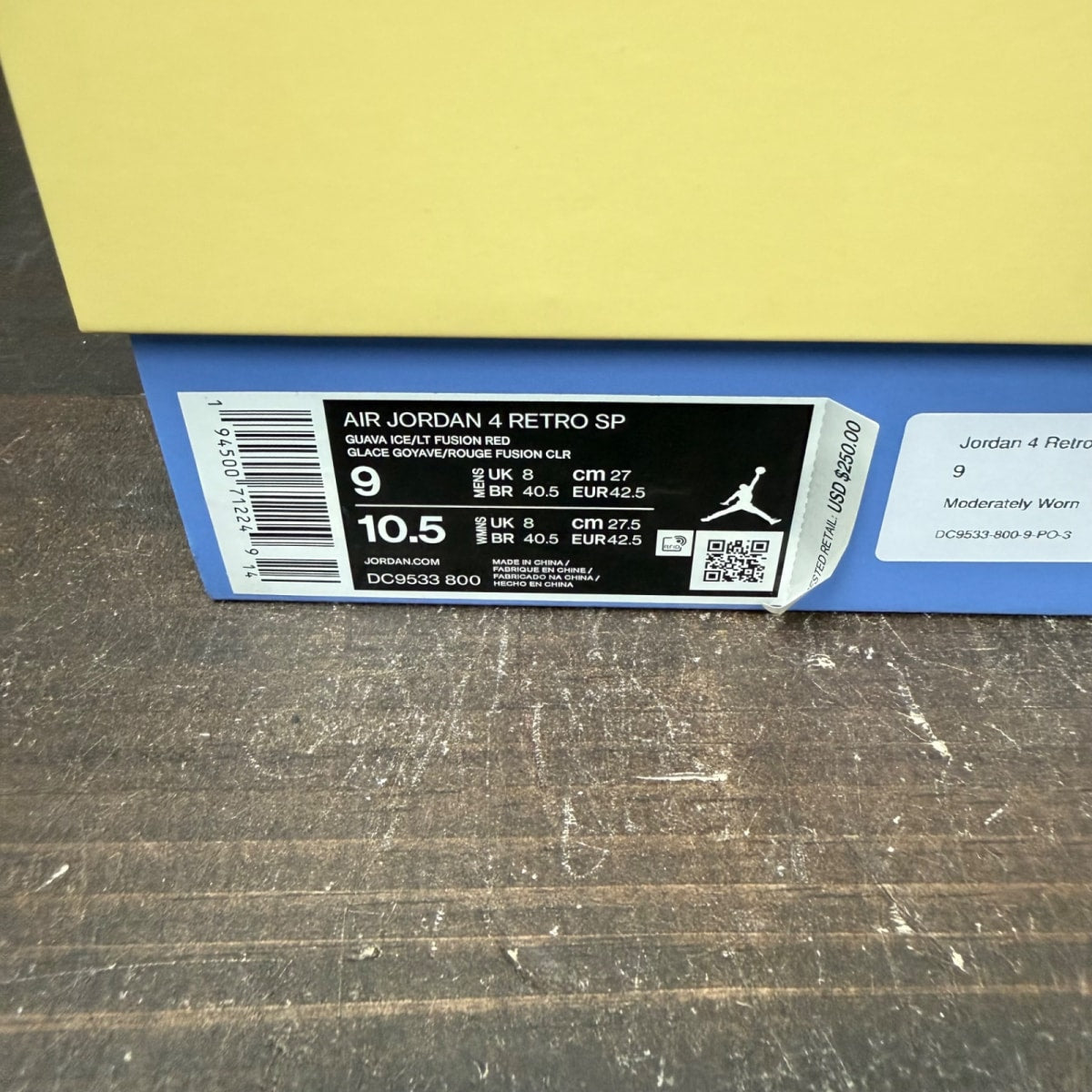 Jordan 4 Retro Union Guava Ice - Image 8
