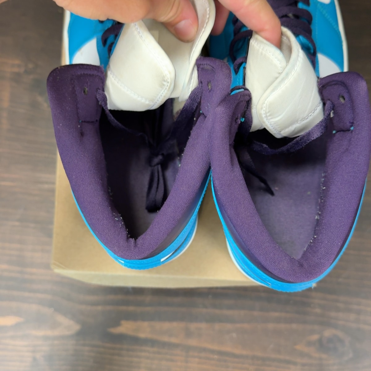 Jordan 1 Mid Hornets Size 12 (Pre-Owned) - Image 7