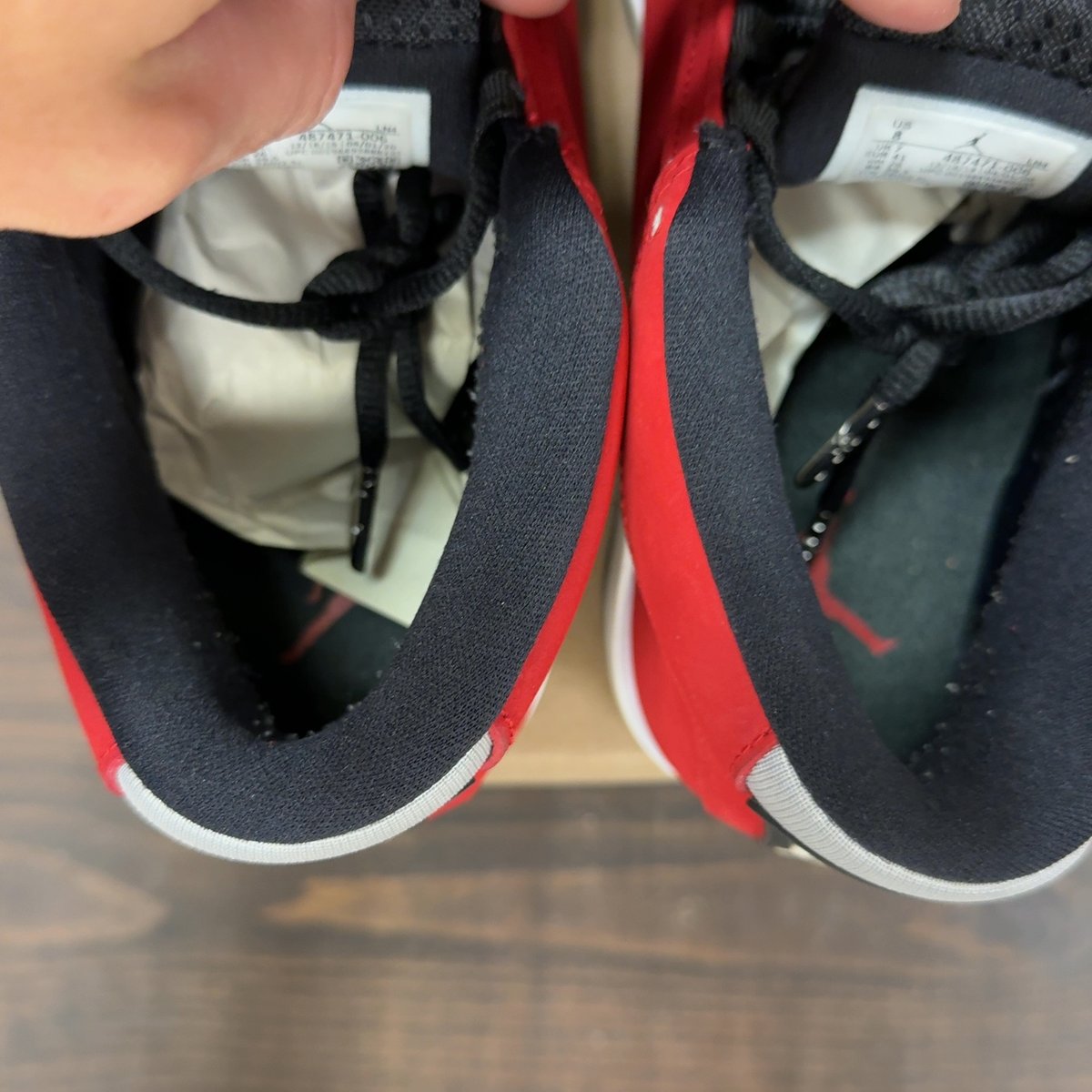 Jordan 14 Retro Gym Red Toro Size 8 (Pre-Owned) - aux