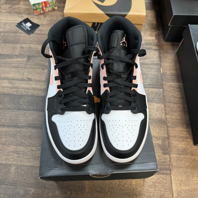 Arctic Orange Black Toe Jordan 1 Mid (USED)