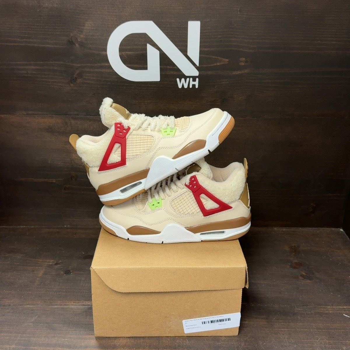 Jordan 4 Retro Where the Wild Things Are (GS) Size 5Y (Pre-Owned) - Image 1