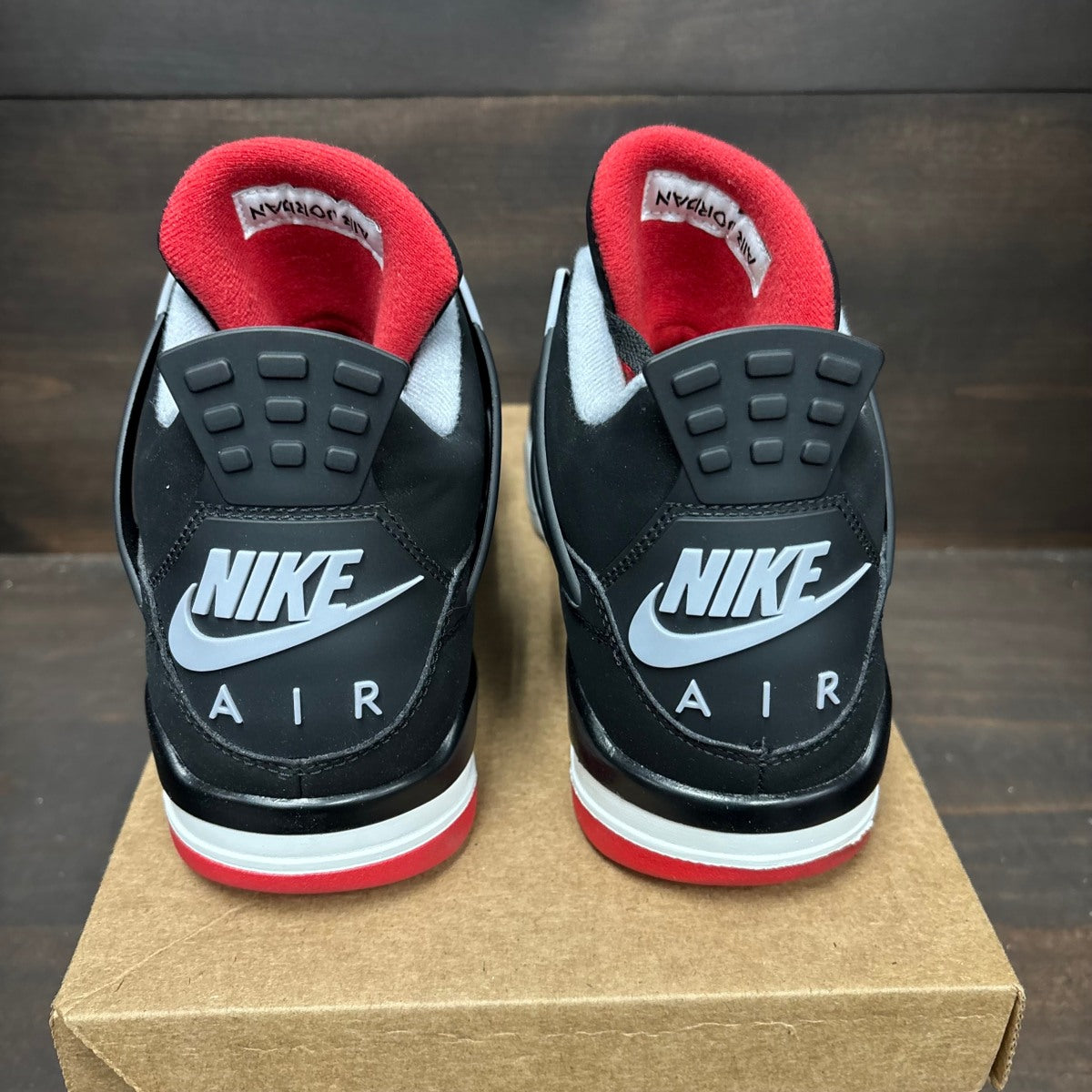 Jordan 4 Retro Bred (2019) Size 11 (Pre-Owned) - Image 5