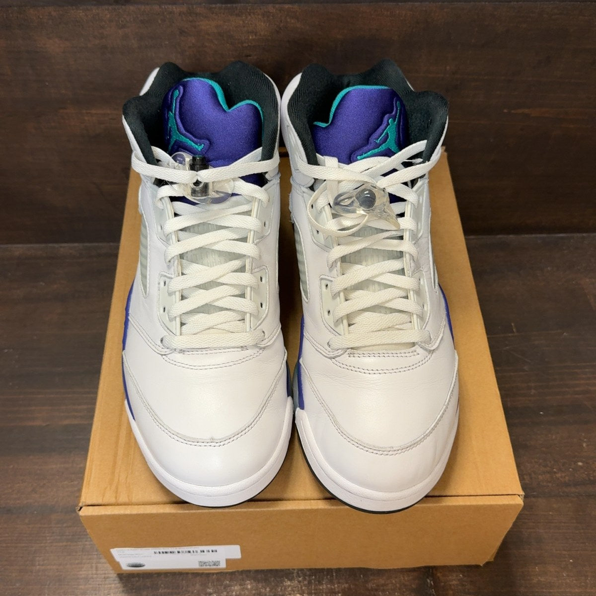 Jordan 5 Retro Grape (2025) Size 11.5 (Pre-Owned) - Image 3