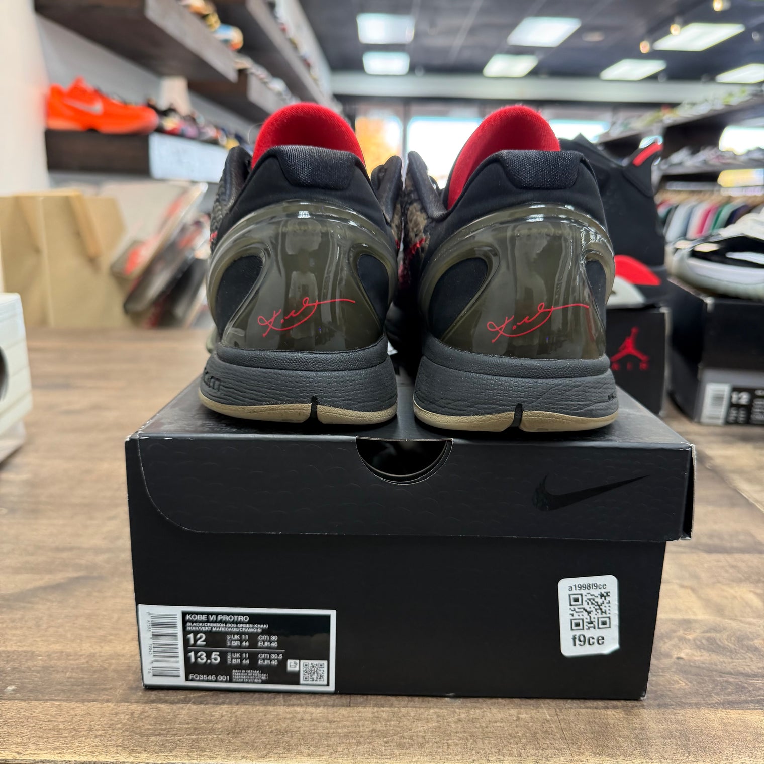 Italian Camo Nike Kobe 6 Protro (2024) (USED)