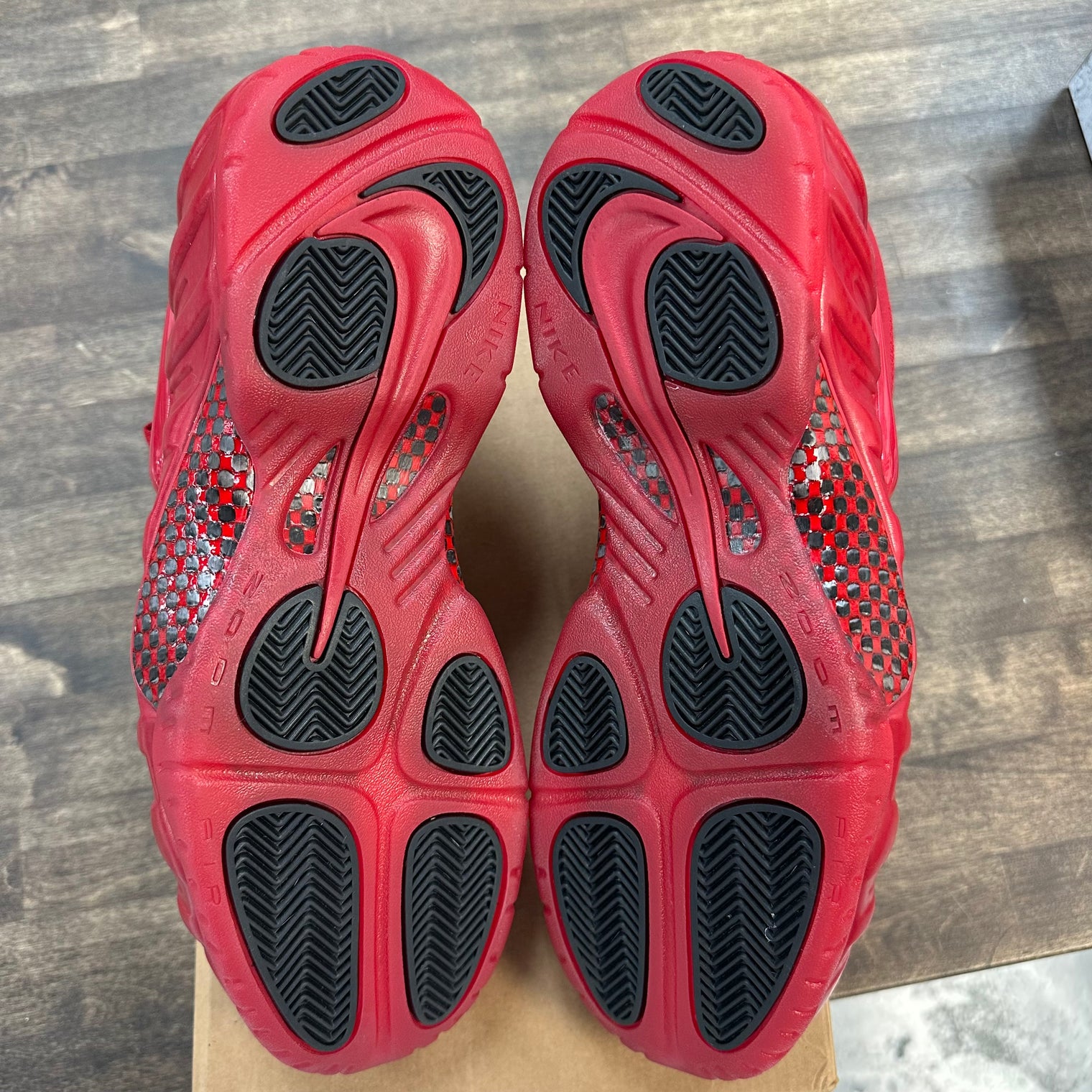 Red October Nike Foamposite Pro (USED, No Box)