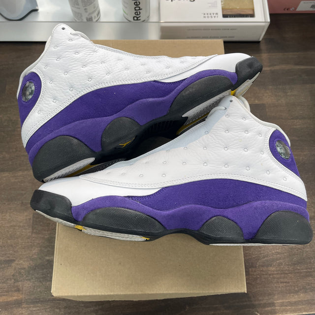 Laker Jordan 13 (USED, No Box)