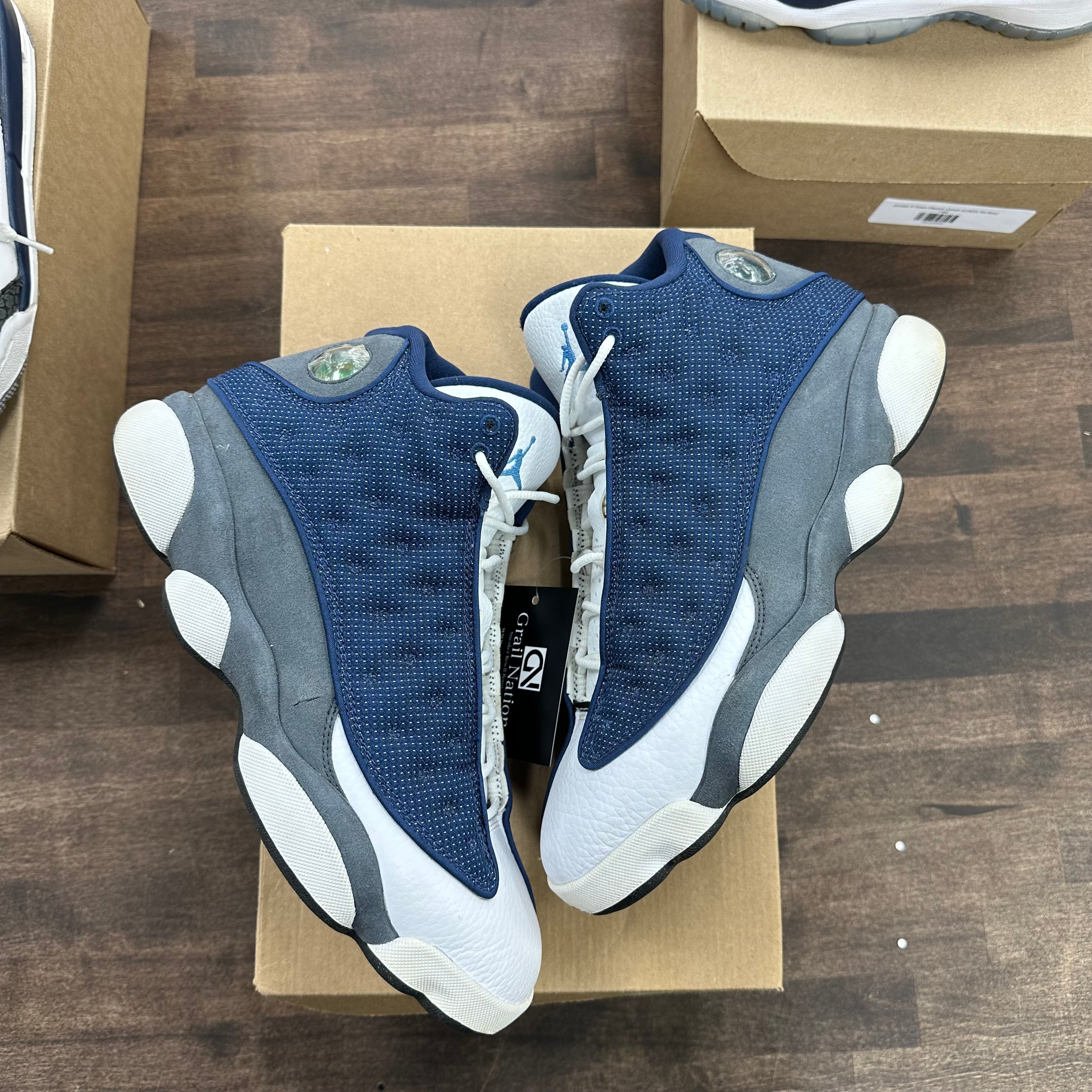 Jordan 13 Retro Flint (2020) (US 8.5) (USED,No Box) Size 8.5 (Pre-Owned) - Image 1