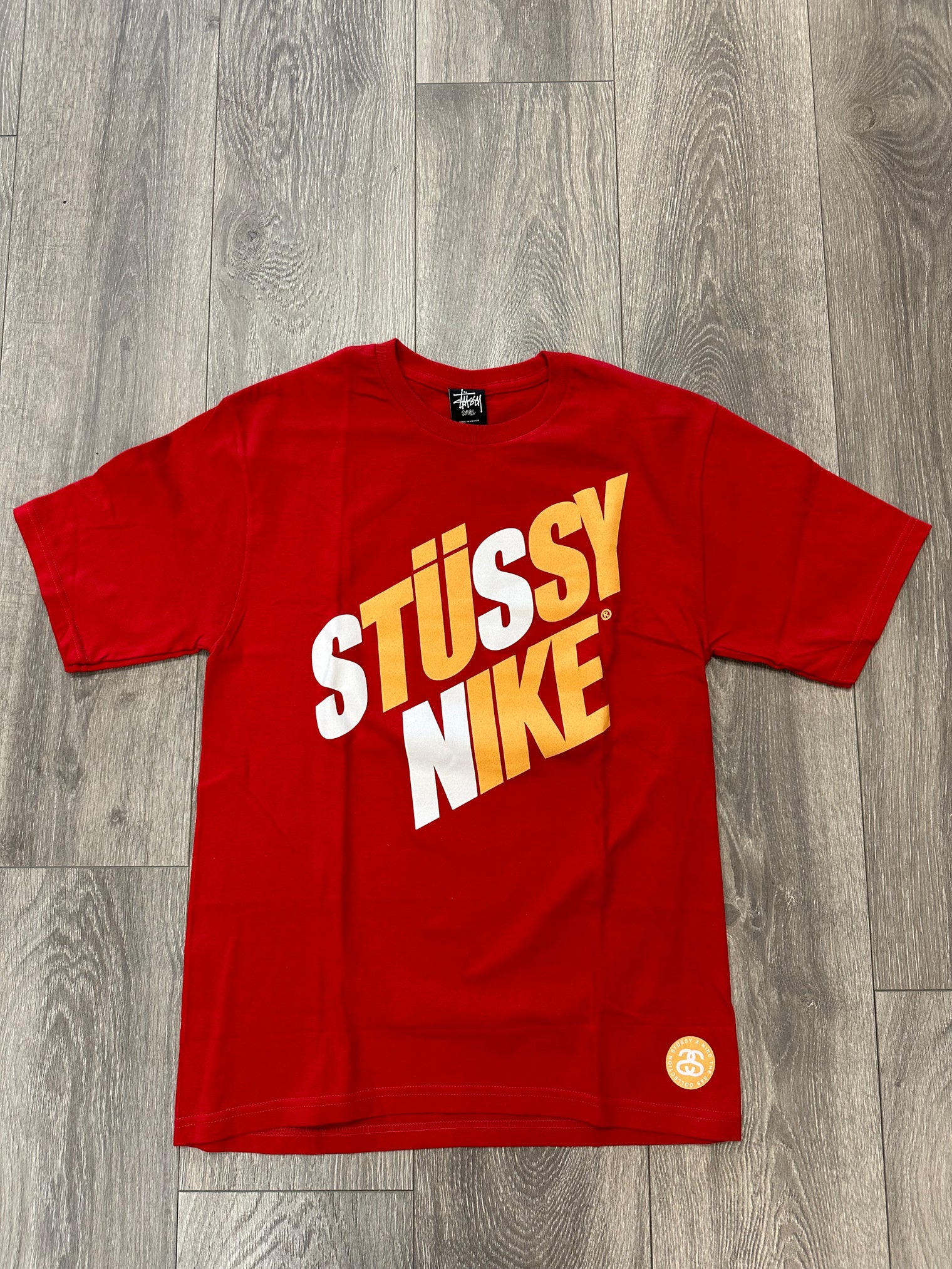 Stussy x Nike Tee Red