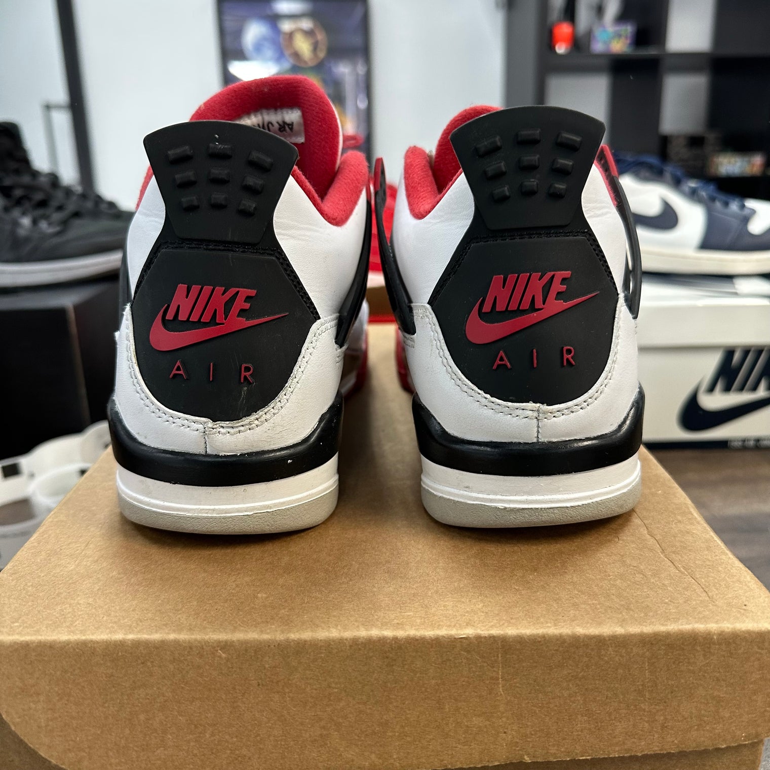 Fire Red Jordan 4 Retro (2020) (GS) (USED, No Box)