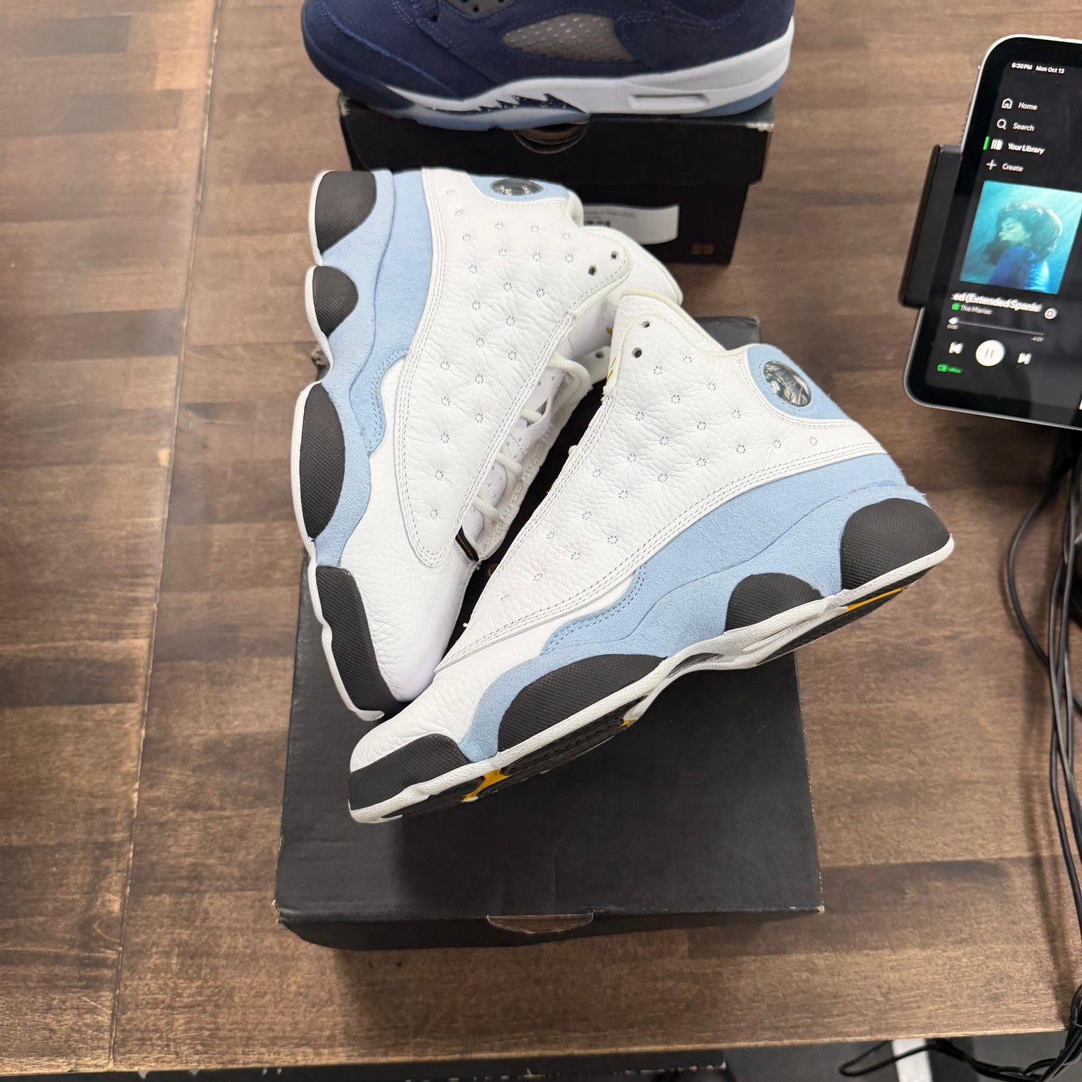 Blue Grey Jordan 13 (GS) (USED)