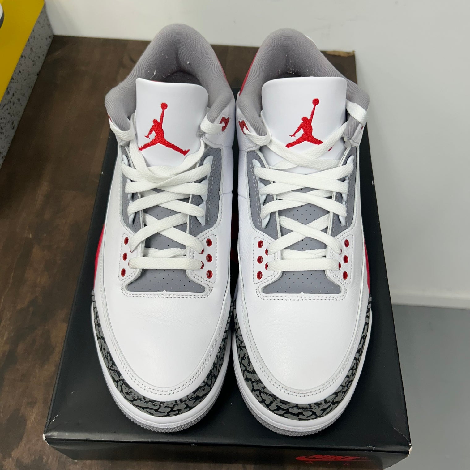 Fire Red Jordan 3 (USED)