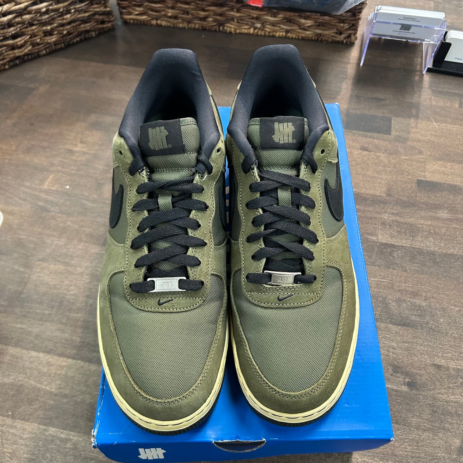 Undefeated Ballistic Dunk vs. AF1 Nike Air Force 1 Low SP (USED)