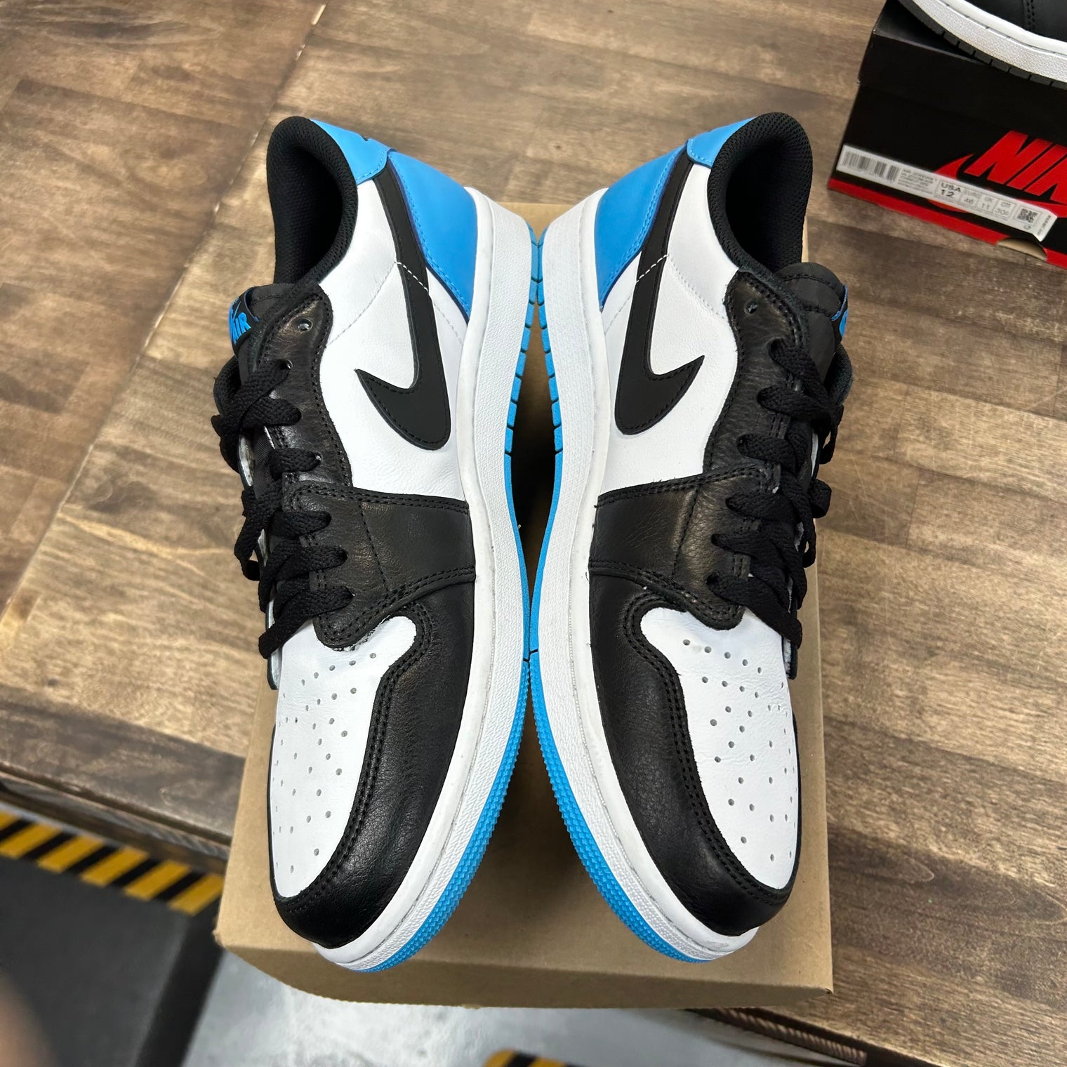 UNC Powder Blue Jordan 1 Low OG (USED, No Box)