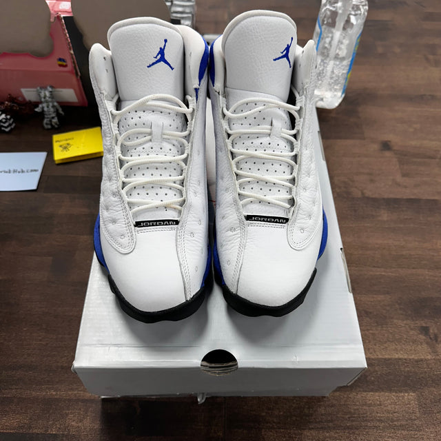 White Hyper Royal Black Jordan 13 (USED)