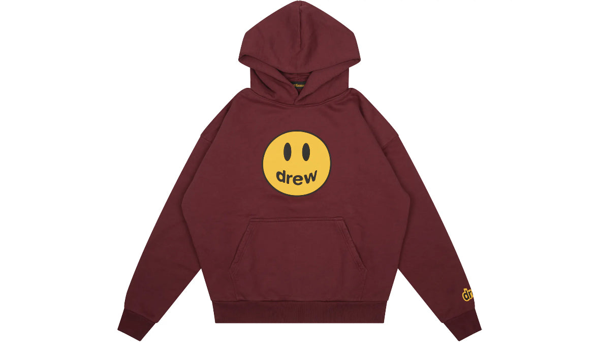 Drew House Hoodie Burgundy