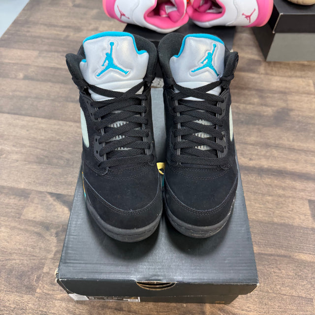 Aqua Jordan 5 Retro (GS) (USED)