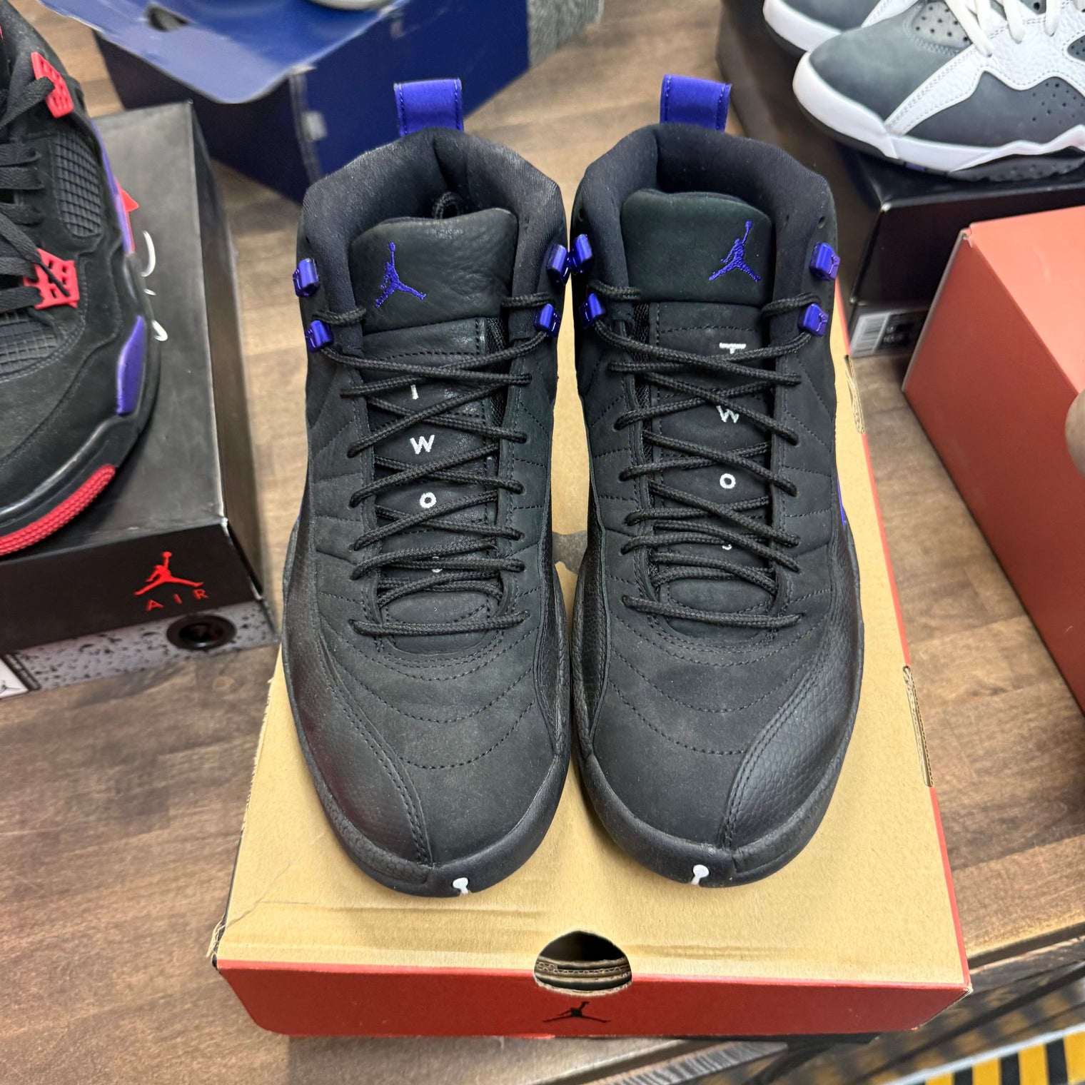 Black Dark Concord Jordan 12 Retro (USED, no insoles)