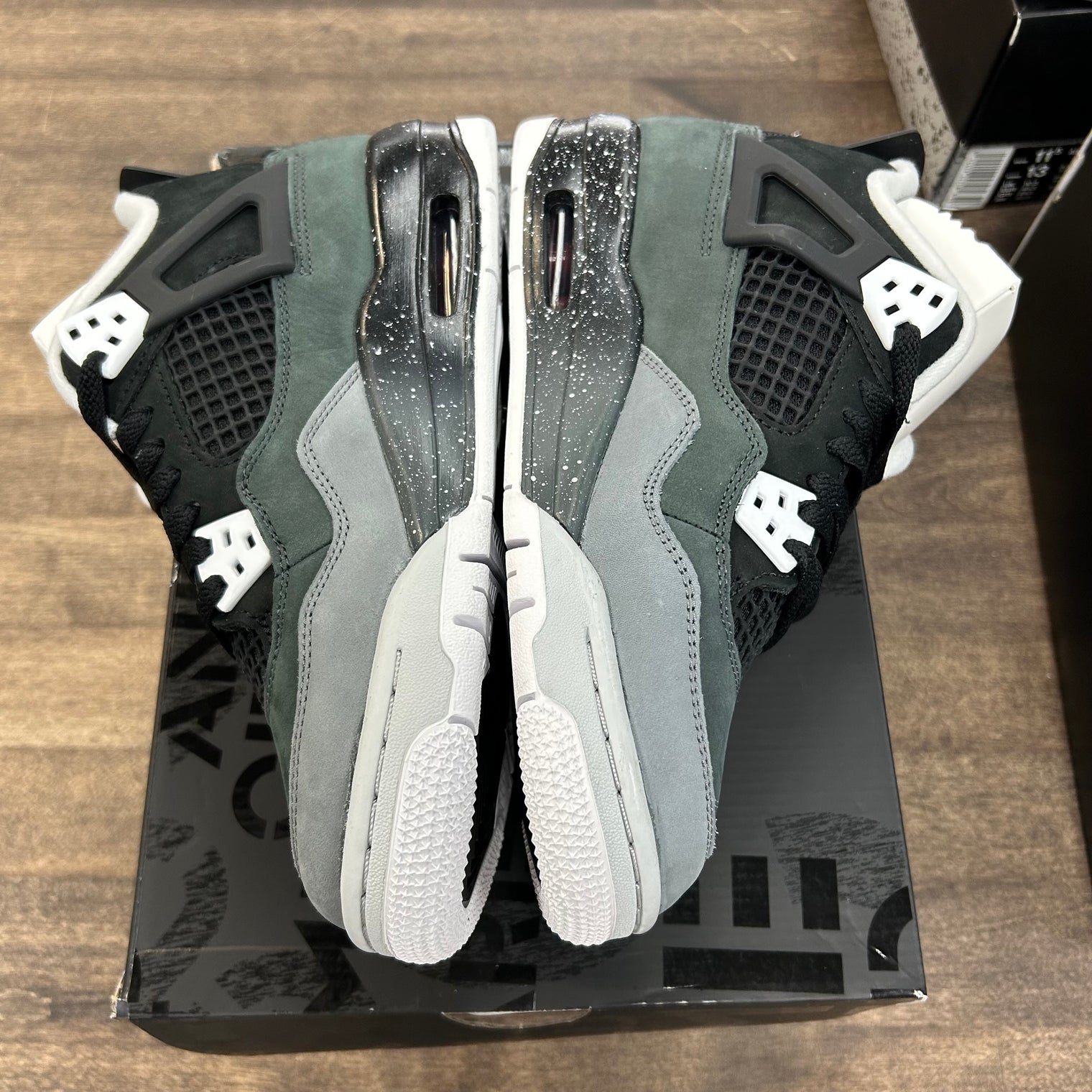 Fear Jordan 4 (GS) (Tried On)