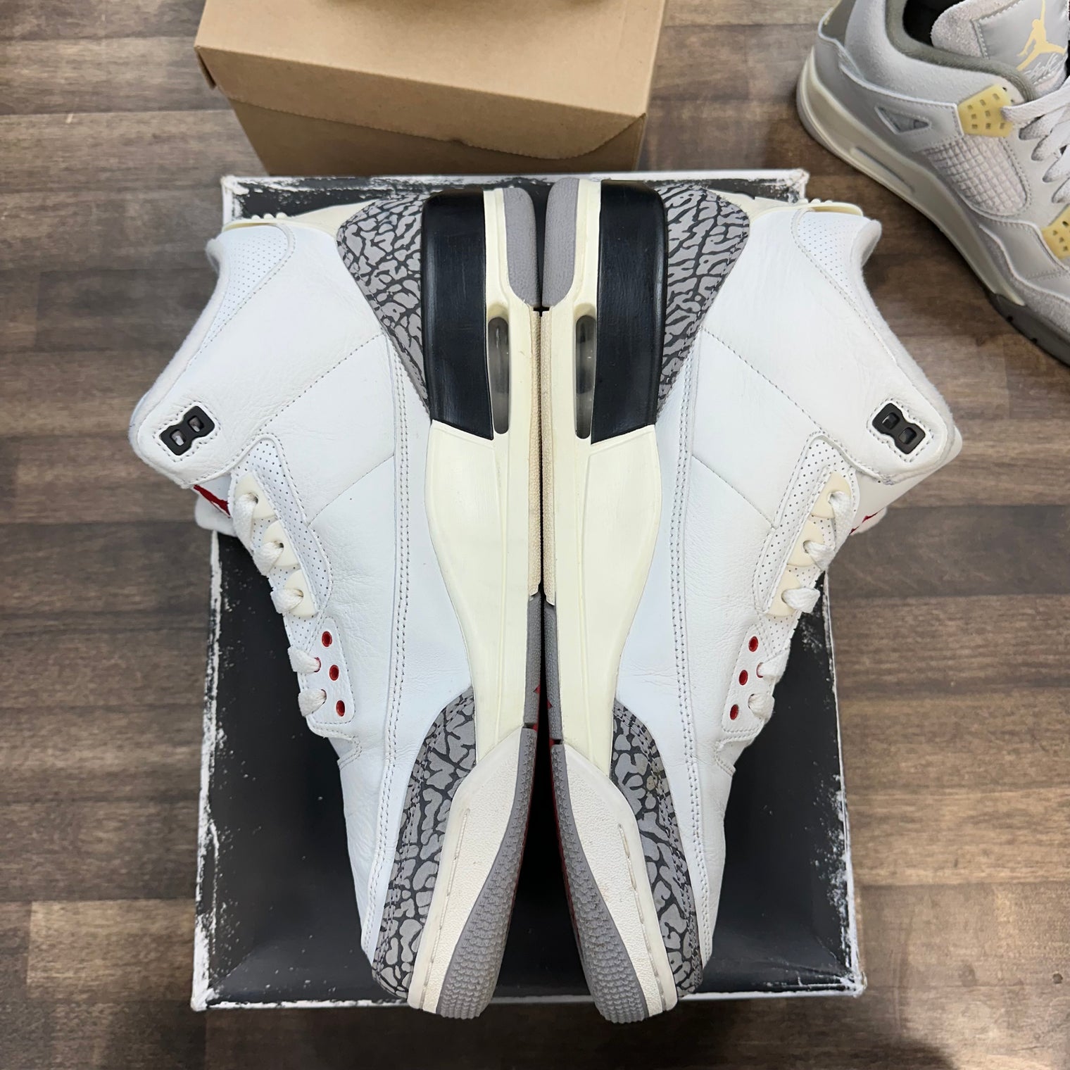 Reimagined White Cement Jordan 3 Retro (USED)
