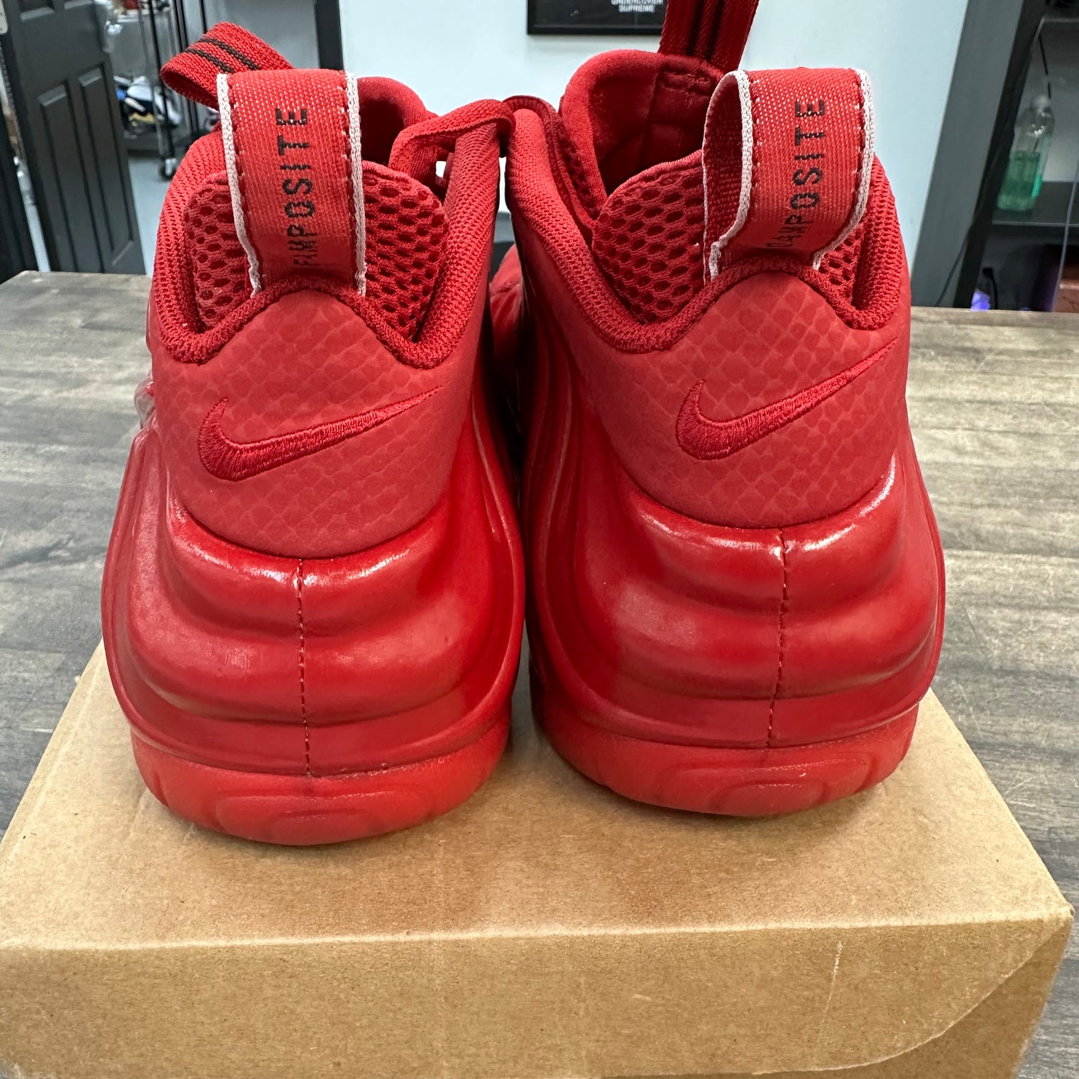 Red October Nike Foamposite Pro (USED, No Box)