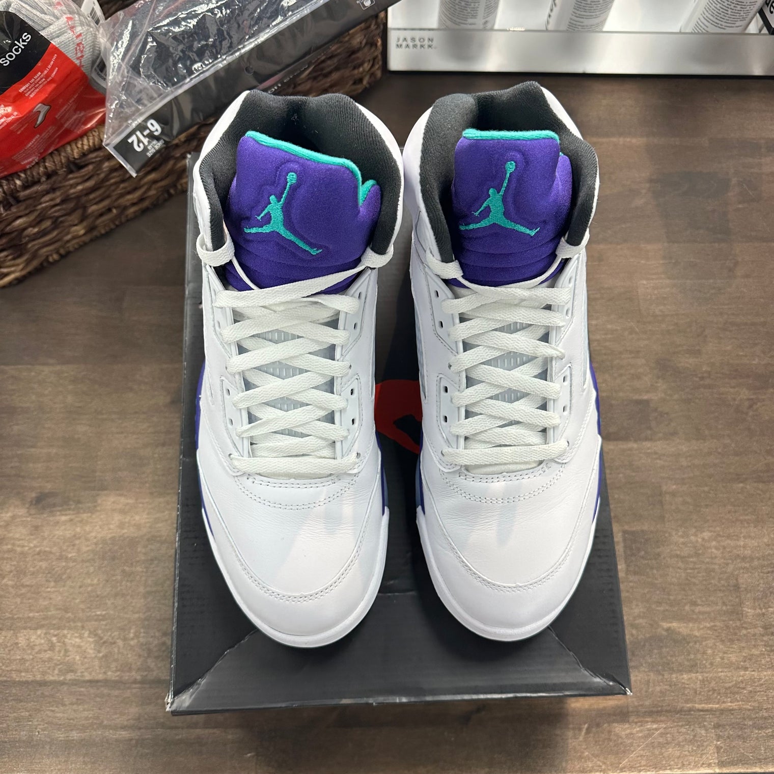 Grape Jordan 5 Retro (USED)