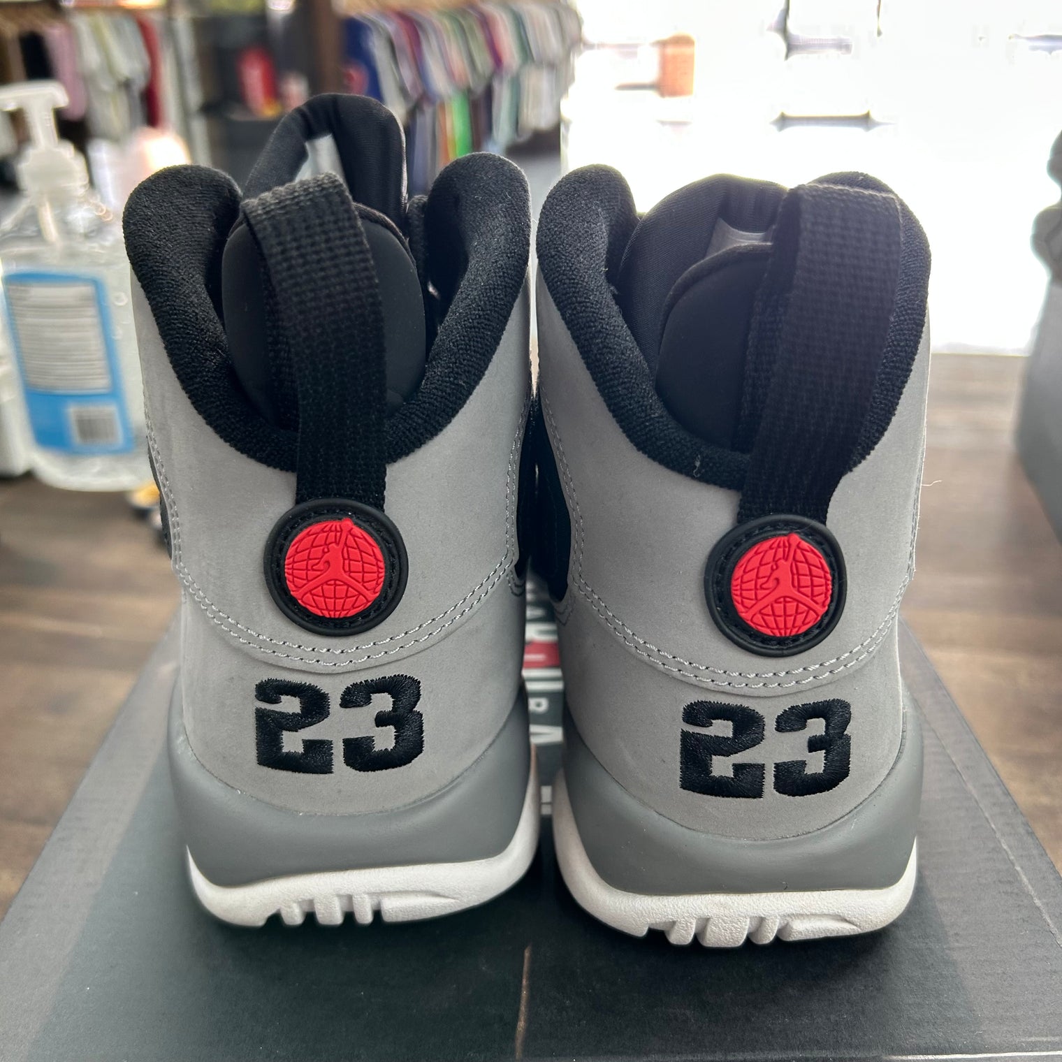 Particle Grey Jordan 9 Retro (USED)