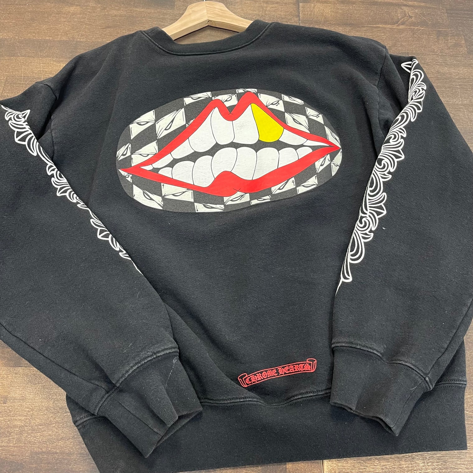 Chrome Hearts Matty Boy Lips Crewneck (USED)