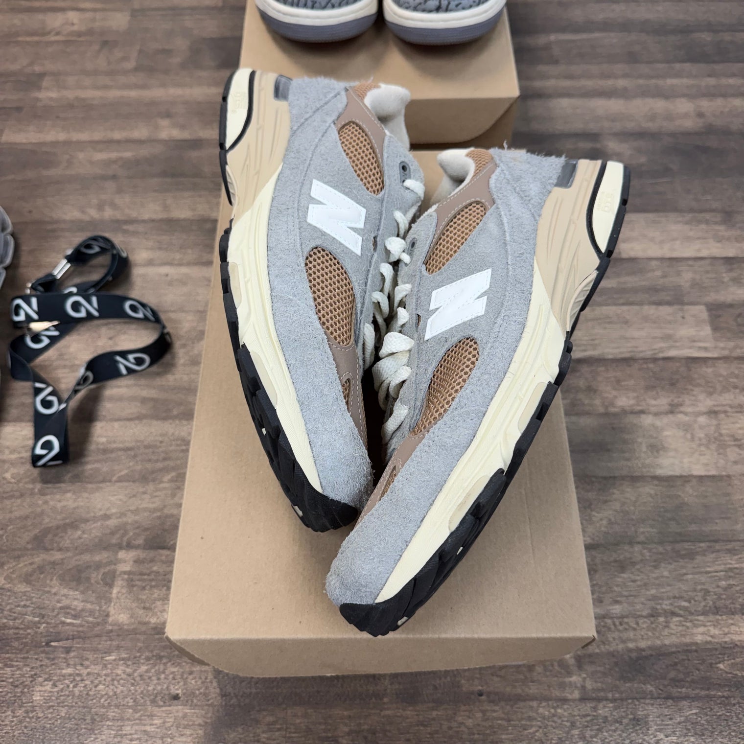 New Balance 993 Teddy Santis MiUSA Sadow Grey Driftwood (US 11.5) (USED, No Box)