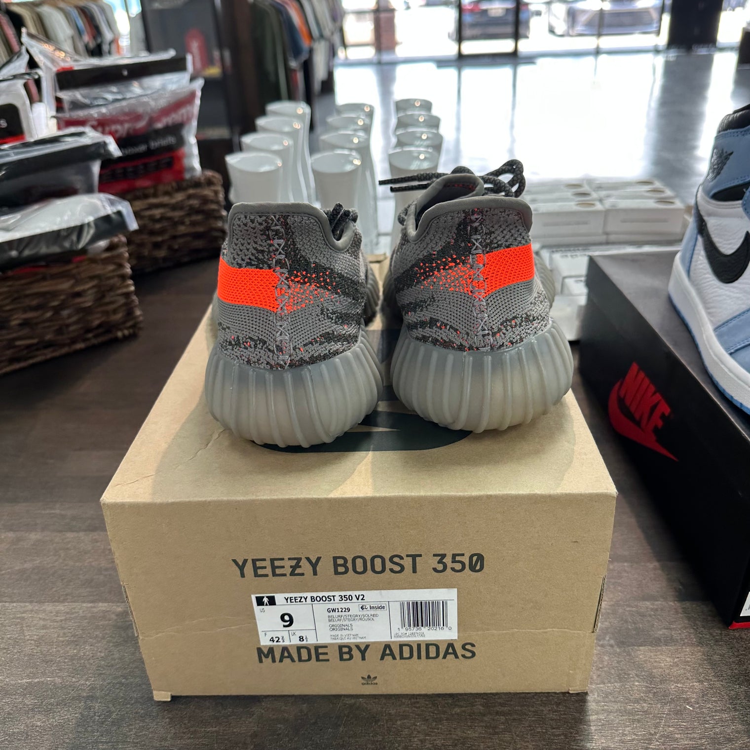 Beluga Reflective Yeezy 350 (Lightly Worn)
