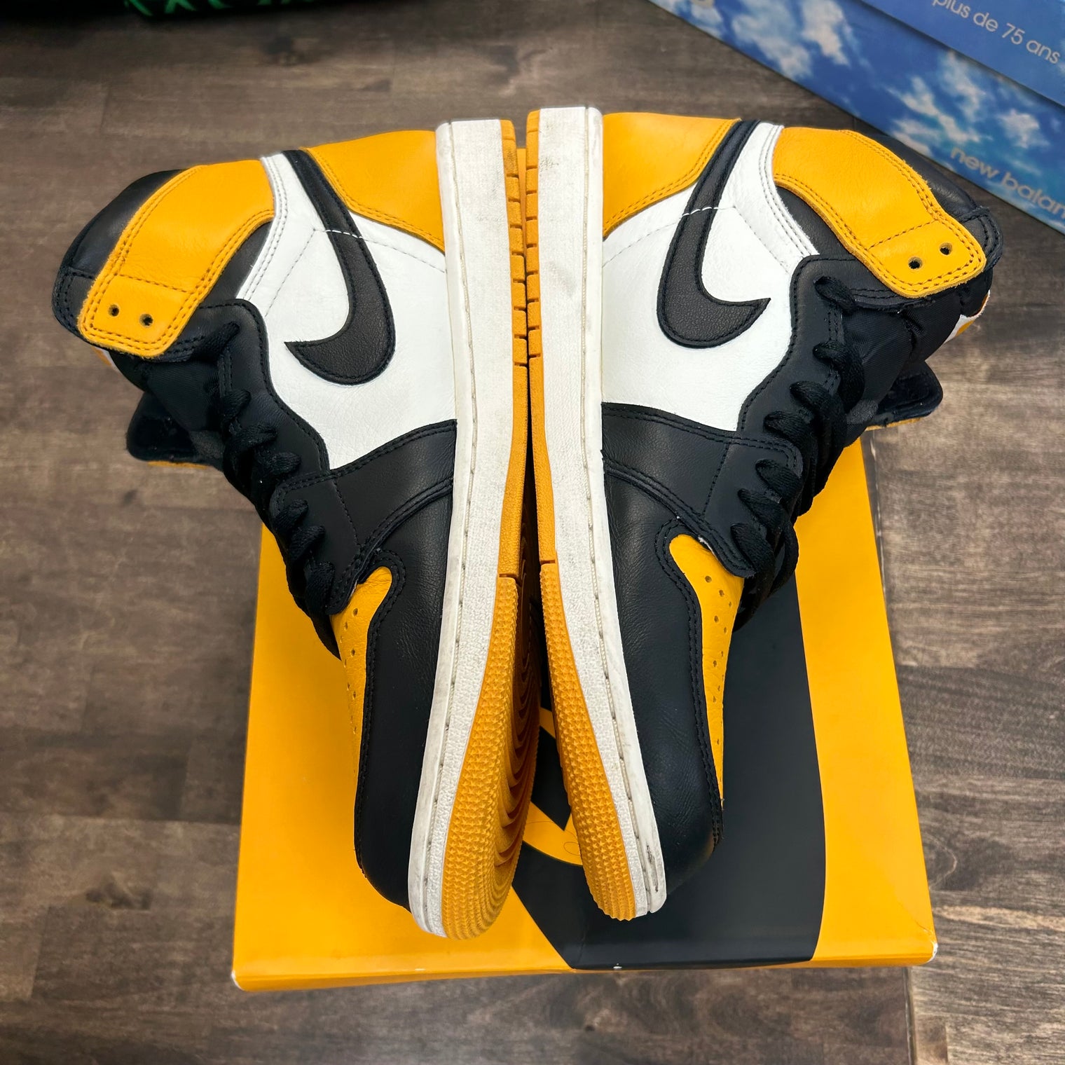 Jordan 1 High Taxi Yellow Toe (USED)