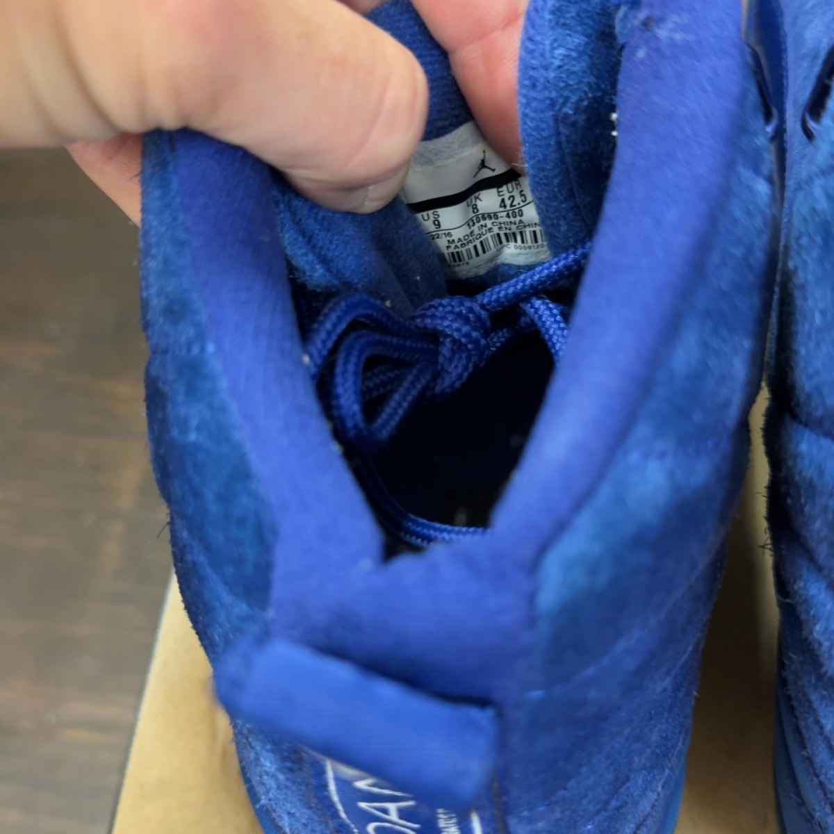 Jordan 12 Retro Deep Royal Blue - Image 7