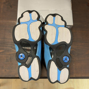 Jordan 13 Retro Black University Blue Size 8 (Pre-Owned) - aux
